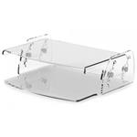 FELLOWES stojan pod monitor Clarity nastavitelný/ 320mm x 105mm x 256mm/ čirý