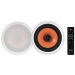 Fonestar Stropní BT stereo set 2×20 W, Class D v repro, 6" koax, dálkové ovládání, 12 V DC, otvor 170 mm, bílý