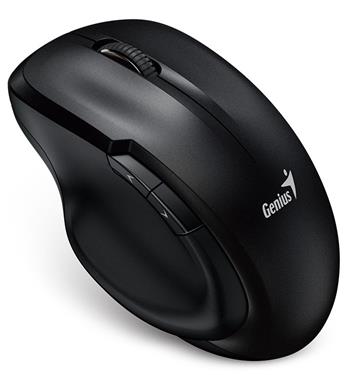 Genius 8200S/Ergonomická/Optická/Pro praváky/1 200 DPI/Bezdrátová USB/Černá