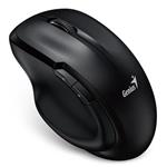 Genius 8200S/Ergonomická/Optická/Pro praváky/1 200 DPI/Bezdrátová USB/Černá