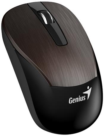 Genius ECO-8015/Kancelářská/Optická/Bezdrátová USB/Hnědá