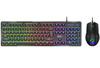 GENIUS GX GAMING Scorpion KM-GX6/ drátový set klávesnice s myší/ RGB podsvícení/ Copilot/ USB/ černá/ CZ+SK layout