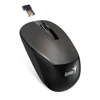 GENIUS NX-7015/Kancelářská/Optická/1 600 DPI/Bezdrátová USB/Hnědá