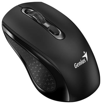 GENIUS NX-8025S-DPI Black/ 1600 dpi/ bezdrátová/ tichá/ 4tlačítková/ černá