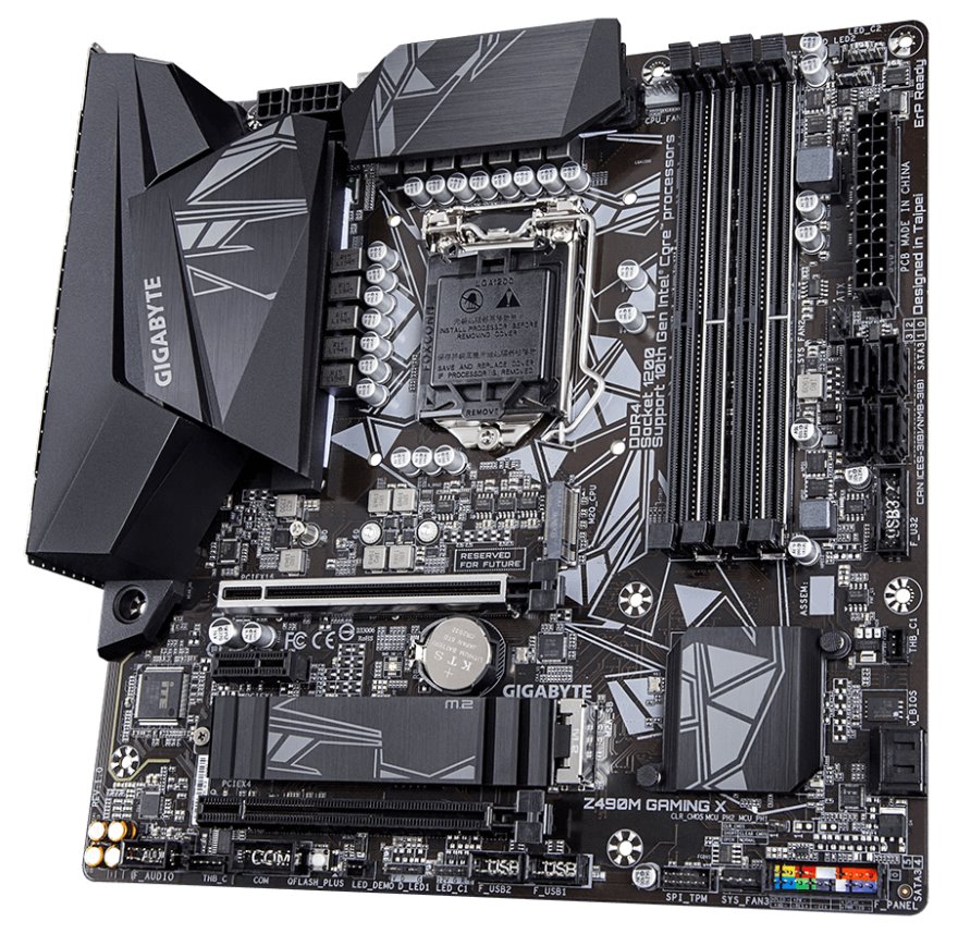 Gigabyte z490m gaming x совместимость с процессорами