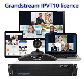Grandstream IPVT10 licence 50 účastníků