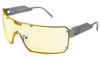 GUNNAR kancelářske/herní brýle CYBERPUNK DEX * STEEL *jantárová skla BLF 65 * GUNNAR focus