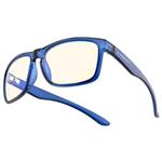 GUNNAR kancelářske/herní brýle INTERCEPT CRYSTAL COBALT  * čirá skla * BLF 35 * GUNNAR focus