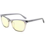 GUNNAR kancelářske/herní dioptrické brýle  TINDRA READER SMOKY QUARTZ jantarováskla * BLF 65 * dioptrie +2.5