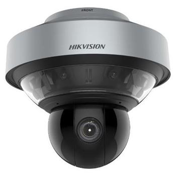 Hikvision 16 Mpix PanoVU 180° panoramatická + 4 MPix PTZ kamera, Audio, Alarm, IK10