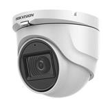 Hikvision 2MPix HDTVI Dome kamera; IR 30m, 4v1, IP67, mikrofon