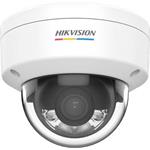 Hikvision 2MPix IP Dome ColorVu kamera; LED 30m, WDR 120dB, IP67