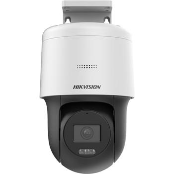 Hikvision 2MPix IP Mini PT kamera; obj. 2,8mm; IR+LED 30m, PoE, mikrofon, reproduktor