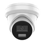 Hikvision 2MPix IP Turret Smart Hybrid Light AcuSense kamera; LED/IR 30m, mikrofon, IP67