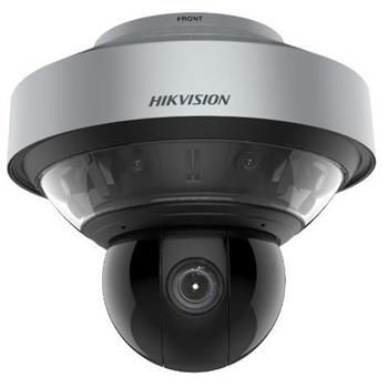 Hikvision 32 Mpix PanoVU 180° panoramatická + 8 MPix PTZ kamera, Laser 500m, Audio, Alarm, IK10