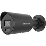 Hikvision 4MPix IP Bullet Hybrid ColorVu AcuSense kamera; LED/IR 40m, WDR 130dB, mikrofon, IP67, blikač