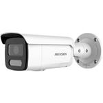 Hikvision 4MPix IP Bullet Hybrid ColorVu AcuSense kamera; WDR 130dB, audio, alarm, IP67, blikač