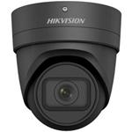 Hikvision 4MPix IP Turret AcuSense kamera; IR 40m, Audio, Alarm, IK10, černá
