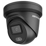 Hikvision 4MPix IP Turret ColorVu AcuSense kamera; LED 30m, WDR 130dB, Mikrofon, černá
