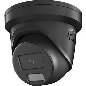 Hikvision 4MPix IP Turret Hybrid ColorVu AcuSense kamera; LED/IR 40m, WDR 130dB,audio, alarm, IP67, blikač, c