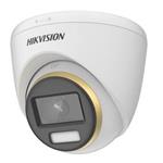 Hikvision 8MPix HDTVI Turret ColorVu kamera; LED 40m, IP67, WDR 130dB, PoC