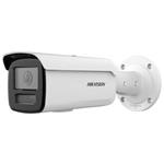 Hikvision 8MPix IP Bullet Hybrid ColorVu AcuSense kamera; LED/IR 80m, mikrofon, IK10