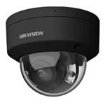 Hikvision 8MPix IP Dome Hybrid ColorVu AcuSense kamera; LED/IR 40m, WDR 130dB, Audio, Alarm, IP67, IK10, čern