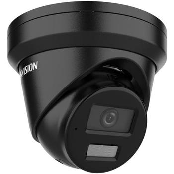 Hikvision 8MPix IP Turret AcuSense kamera; IR 30m, mikrofon, IP67, černá