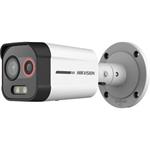 Hikvision IP Bullet termo- optická kamera; objektiv 1,35mm,  LED 40m, Audio, Alarm, Blikač