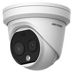 Hikvision IP termo-optická DOME kamera, obj. 6,2mm, PoE+, AudioandAlarm IN/OUT