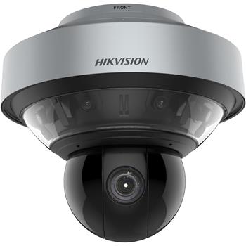 Hikvision PanoVU 180° panoramatická + 4 MPix PTZ kamera, Audio, Alarm