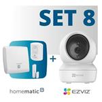 Homematic IP   Sada Zabezpečení Homematic IP s kamerou Ezviz - HmIP-SET8