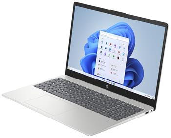 HP 15/15-fd1027nc/3-100U/15,6"/FHD/16GB/512GB SSD/UHD/W11H/Silver/2R