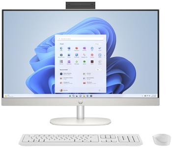 HP AIO 27-cr2009nc/27'' IPS FHD AG touch/Intel Ultra 7-155U/32GB/1TB SSD/Iris Xe/5xUSB/1xHDMI/RJ45/WIN 11 Home/White