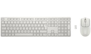HP Bezdrátová klávesnice a myš 490C - bílá