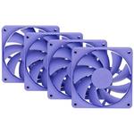 HYTE ventilátor 120mm PWM / barva Taro Milk / 1500rpm / 72CFM / ABS / 4-pin / sada 4x ventilátor