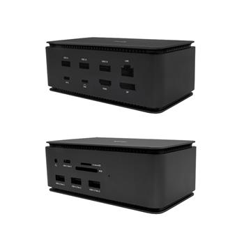 I-tec USB4 Metal Docking station Dual 4K HDMI DP, Power Delivery 80 W