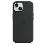 iPhone 15 Silicone Case with MS - Black / SK