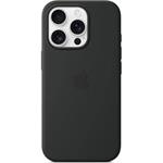 iPhone 16 Pro Max Silicone Case w MS - Black /SK