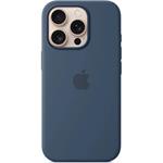 iPhone 16 Pro Max Silicone Case w MS - Denim /SK