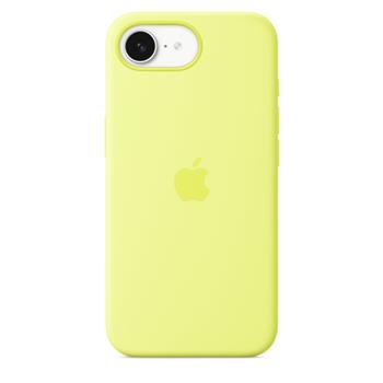 iPhone 16e Silicone Case – Neon Yellow