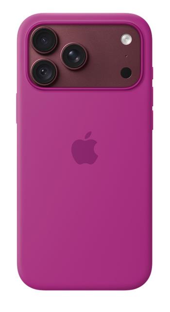 iPhone 18 Pro Max Silicone Case with MS - Magenta
