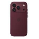 iPhone 18 Pro Silicone Case with MS - Burgundy