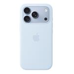 iPhone 18 Pro Silicone Case with MS - Crisp Blue