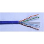 Kabel LEXI Cat 6 UTP PVC šedý- drát (Eca)