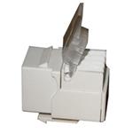 Keystone Cat5E, UTP, samozařezávací, bílý