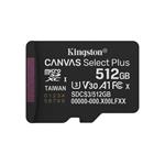 Kingston Canvas Select Plus/Micro SDXC/512GB/UHS-I U3 / Class 10