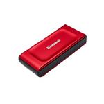 Kingston Flash SSD 1TB XS1000 External USB 3.2 Gen 2 Portable Solid State Drive RED