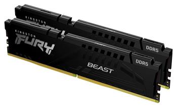 Kingston FURY Beast/DDR5/64GB/4800MHz/CL38/2x32GB/Black
