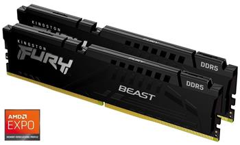 Kingston FURY Beast EXPO/DDR5/16GB/5600MHz/CL36/2x8GB/Black